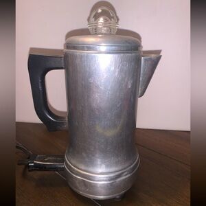 Vintage Empire Metal Ware Corp Coffee Percolator: See Pictures For Condition